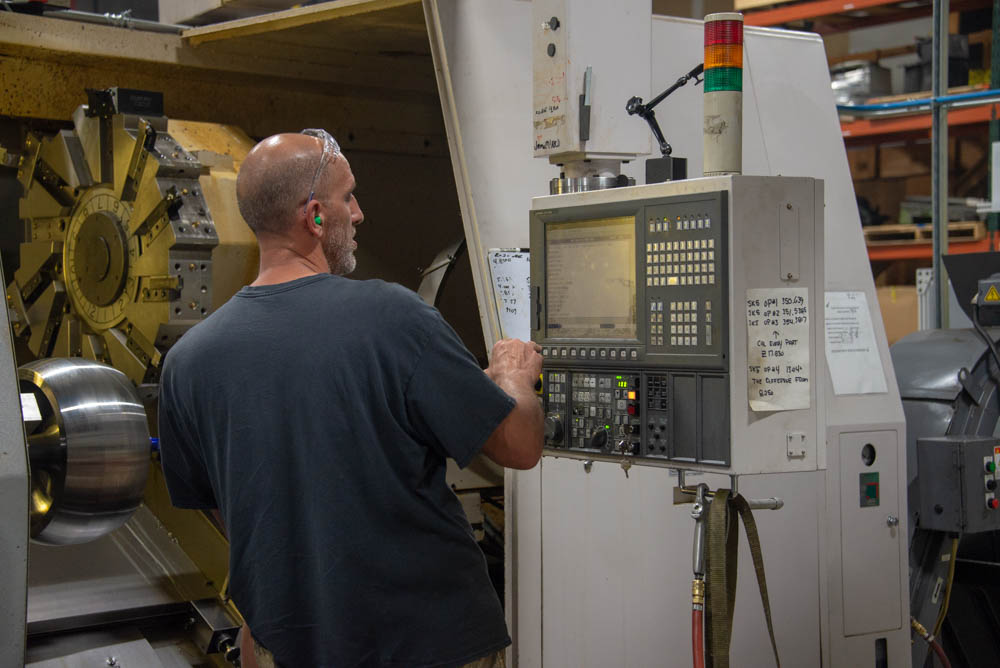 flinchbaugh employee entering settings